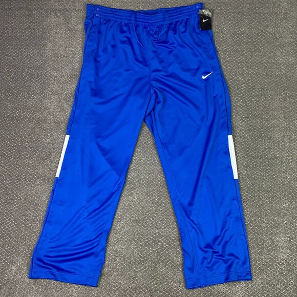 Nike Rivalry Tear Away Pants Men's 3XL Blue White Basketball Track 802331 494 - Picture 1 of 15